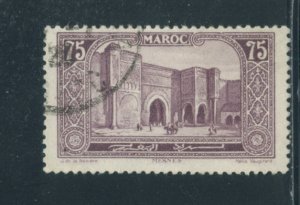 French Morocco 107  Used cgs