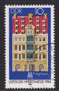 German Democratic Republic DDR  #2433 used 1984 Leipzig autumn fair 10pf