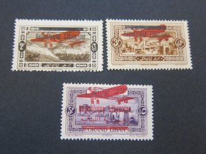 Lebanon 1927 Sc C17-9 MNH