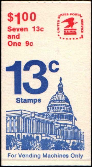 Scott 1623a VF MNH Booklet BK131