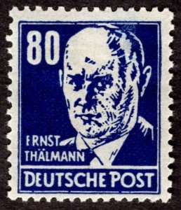 1948, Germany, 80pf, MH, Sc 10N43