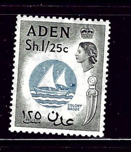 Aden 56 MLH 1956 issue