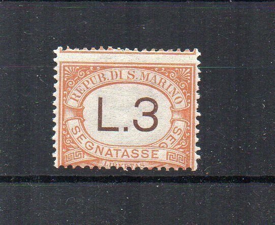 San Marino 1925-39 3l Postage Due MLH