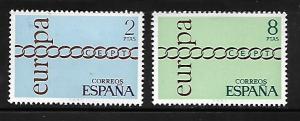 SPAIN, 1675-1676, MNH, EUROPA 1971