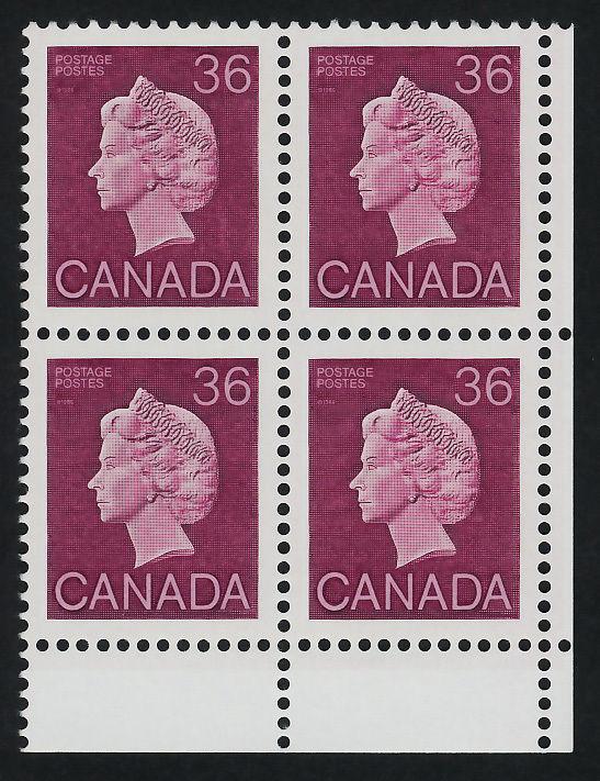 Canada 926A BR Block MNH Queen Elizabeth