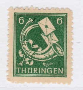 Germany Allied Occupation Thuringia 1945-46 6pf MNH** Stamp A25P33F18689-