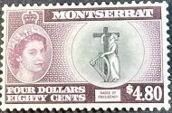 MONTSERRAT # 142-MINT/HINGED------SINGLE---1903(LOTA)