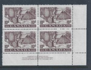 Canada #301 LR PL BL #1 Fur Resources 10