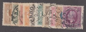 Sweden #28//57 Used, Lot of 10