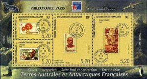 FSAT Scott #258 PhilexFrance 99 S/S MNH