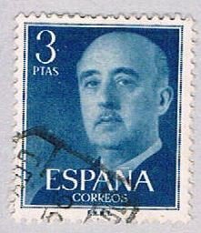 Spain 831 Used General Franco 1954 (BP24117)