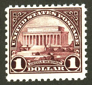 U.S. #571 MINT OG NH