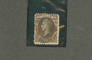 United States #O82  Single