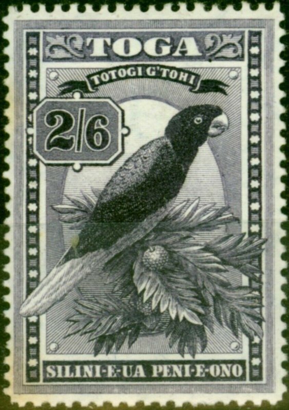 Tonga 1897 2s6d Deep Purple SG52 Good Mtd Mint