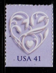 #4151 Silver Wedding Hearts  - MNH