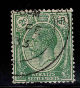 Straits Settlements Scott 180 Used KGV stamp, wmk4,