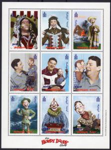 Mongolia 1999 Sc#2349 The Howdy Doody Television Show Sheetlet (9) Perforated MN