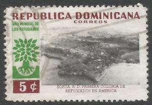 DOMINICAN REPUBLIC 522 VFU Q152-3