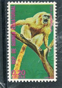 Equatorial Guinea 1975 AFRICAN MONKEY 1 value Perforated Mint (NH)