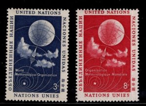 United Nations UN Scott 49-50 set MNH**