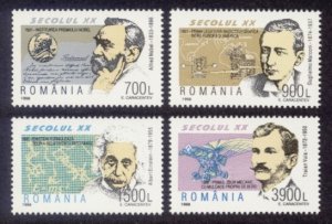 Romania Sc# 4195-8 MNH Famous People & Events of 20th Cent.