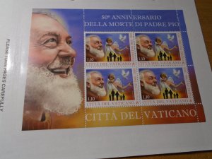 Vatican City  Year  2018  Father Pio  MNH
