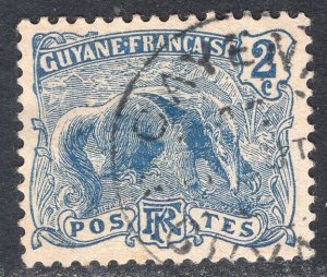 FRENCH GUIANA SCOTT 52