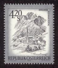 Austria Sc# 1104 MNH Hirschegg Kleinwalsertal