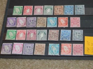 IRELAND, DEFINITIVES, SCOTT# 116-117, 137, 138, USED, 2 SETS