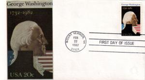 #1952 George Washington Andrews FDC