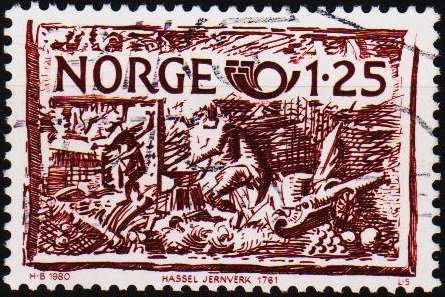 Norway. 1980 1k25 S.G.863 Fine Used