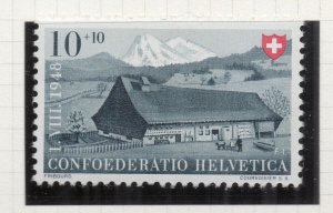 Switzerland 1948 Pro Patria Issue Fine Mint Hinged 10c. NW-209736