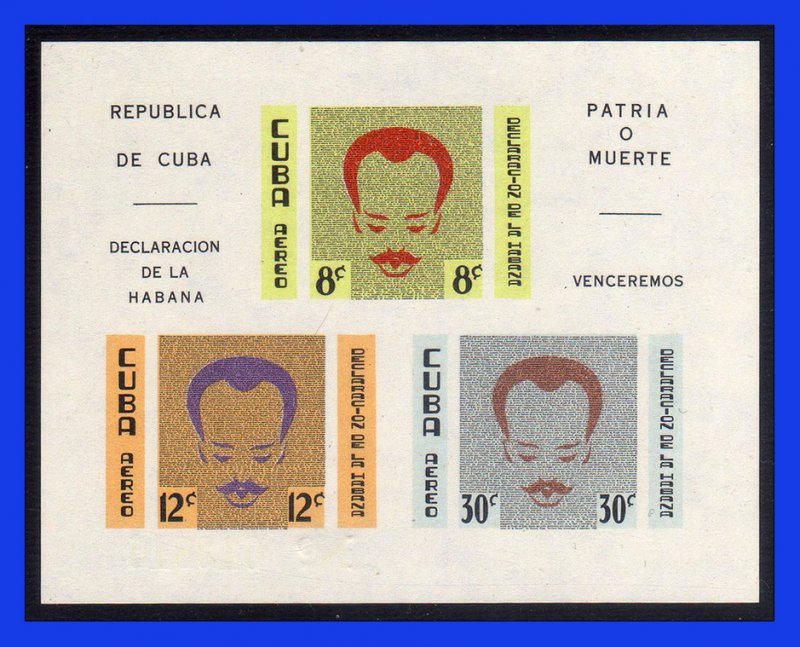 1961 - Cuba - Scott n HB C221a - Declaración de la Habana - MNH - 01