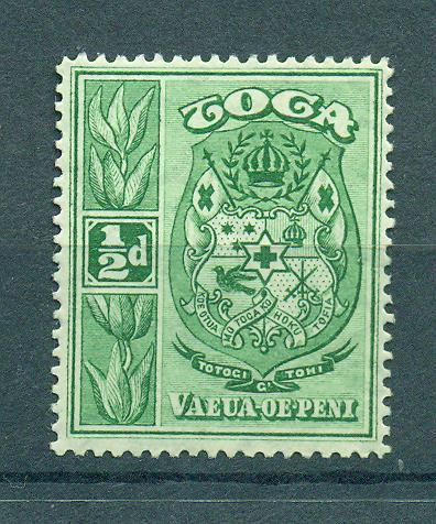 Tonga sc# 39 (4) mlh cat val $1.10