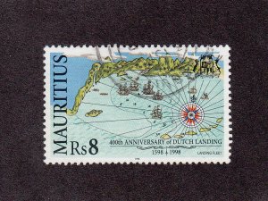 Mauritius Scott #866 Used