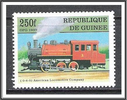 Guinea #1451 Trains MNH