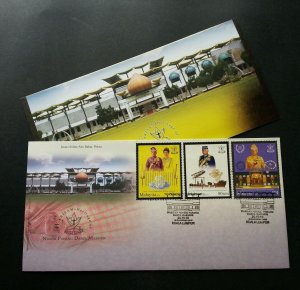 The Heritage of Pahang Malaysia 2010 Royal King Palace Sultan People (stamp FDC)