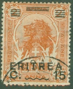 ERITREA #2 61 USED (RL) 1819 BIN $2.00