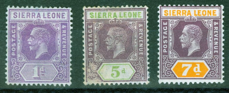 Stamps Sierra Leone,1921, unused