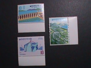 ​KOREA-1971 SC#738-40-ECONOMY DEVELOPMENT MNH VERY FINE WE SHIP TO WORLD WIDE