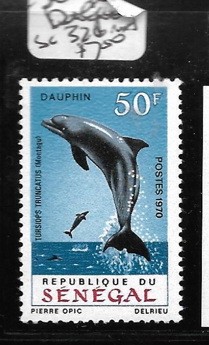 SENEGAL (P1602B) WHALE SC 326  MNH