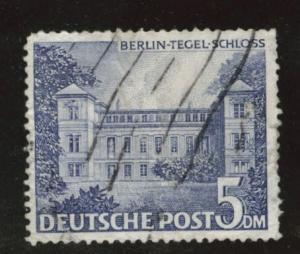 Germany Berlin Occupation Scott 9N60 Faulty 1949 stamp CV$15