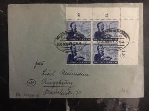 1944 Munich Germany cover to Woman Mail Carrier Stamp # B272