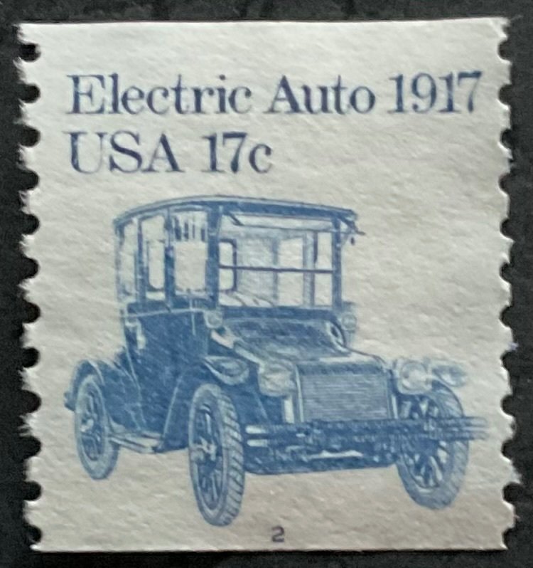 US #1906 Used Coil PNC Single #2 Electric Auto L35