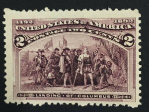 MOMEN: US STAMPS #231 MINT OG NH LOT #43222