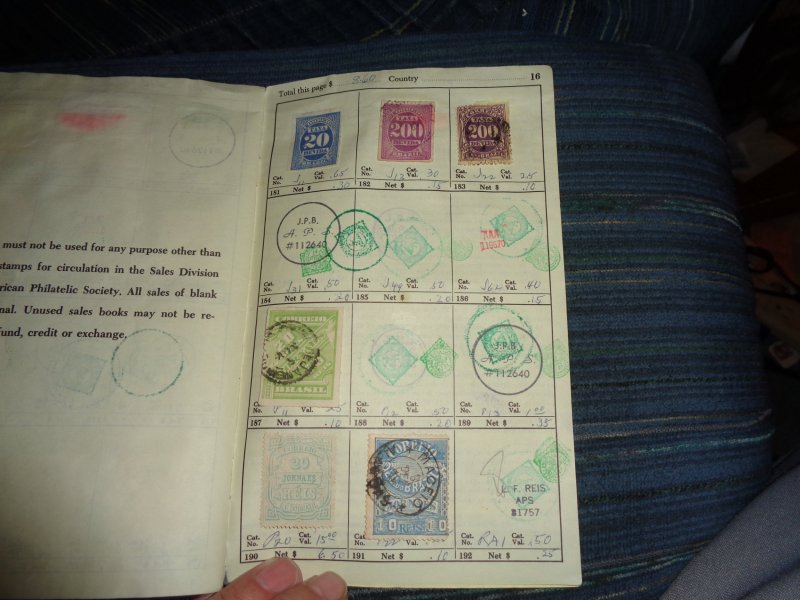 BRAZIL COLLECTION IN APPROVAL BOOK, MINT/USED