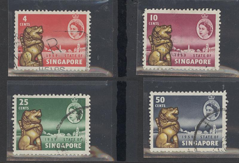 Singapore 43-48 Used VF 