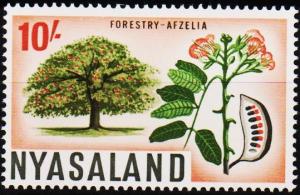 Nyasaland. 1964 10s S.G.209  Unmounted Mint