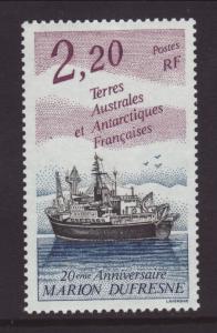 French Southern Antarctic Territory 184 Ship MNH VF