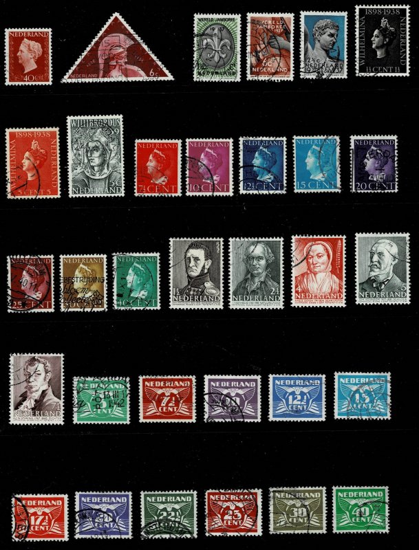 1872-1944 Mostly Used Netherlands Collection